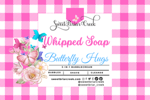 Butterfly Hugs Whipped Soap & Shaving Cream