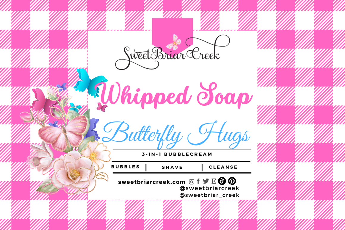 Butterfly Hugs Whipped Soap & Shaving Cream