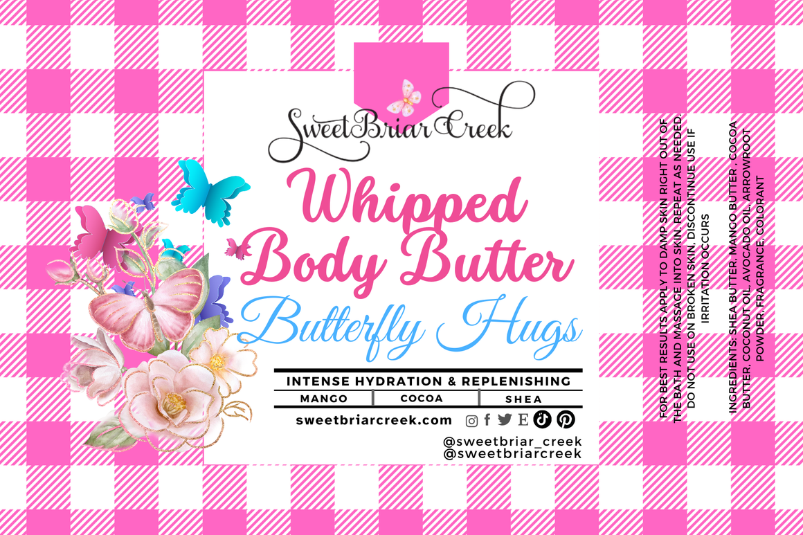 Butterfly Hugs Whipped Body Butter