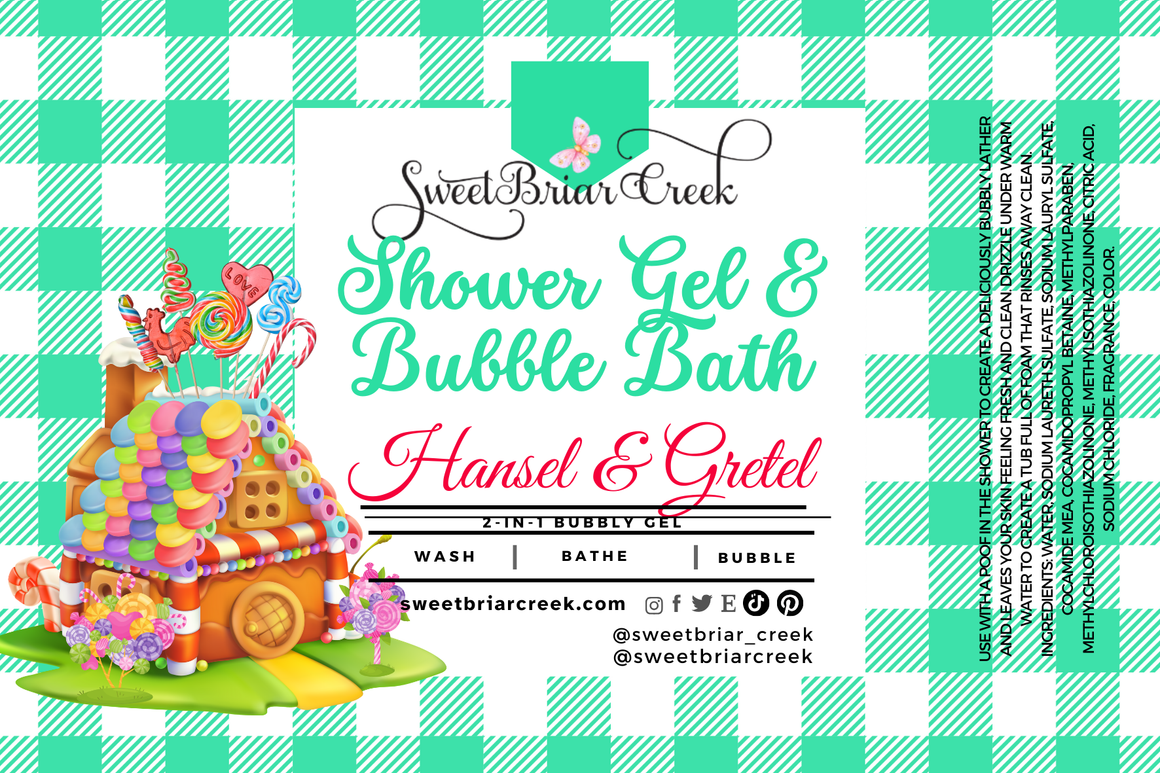 Hansel & Gretels House Body Wash + Bubble Bath
