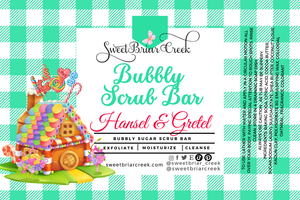 Hansel and Gretel's House Bubbly Scrub Body Bars