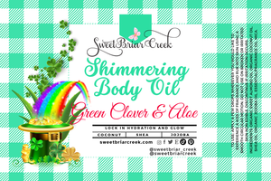 Green Clover & Aloe Shimmering Body Oil