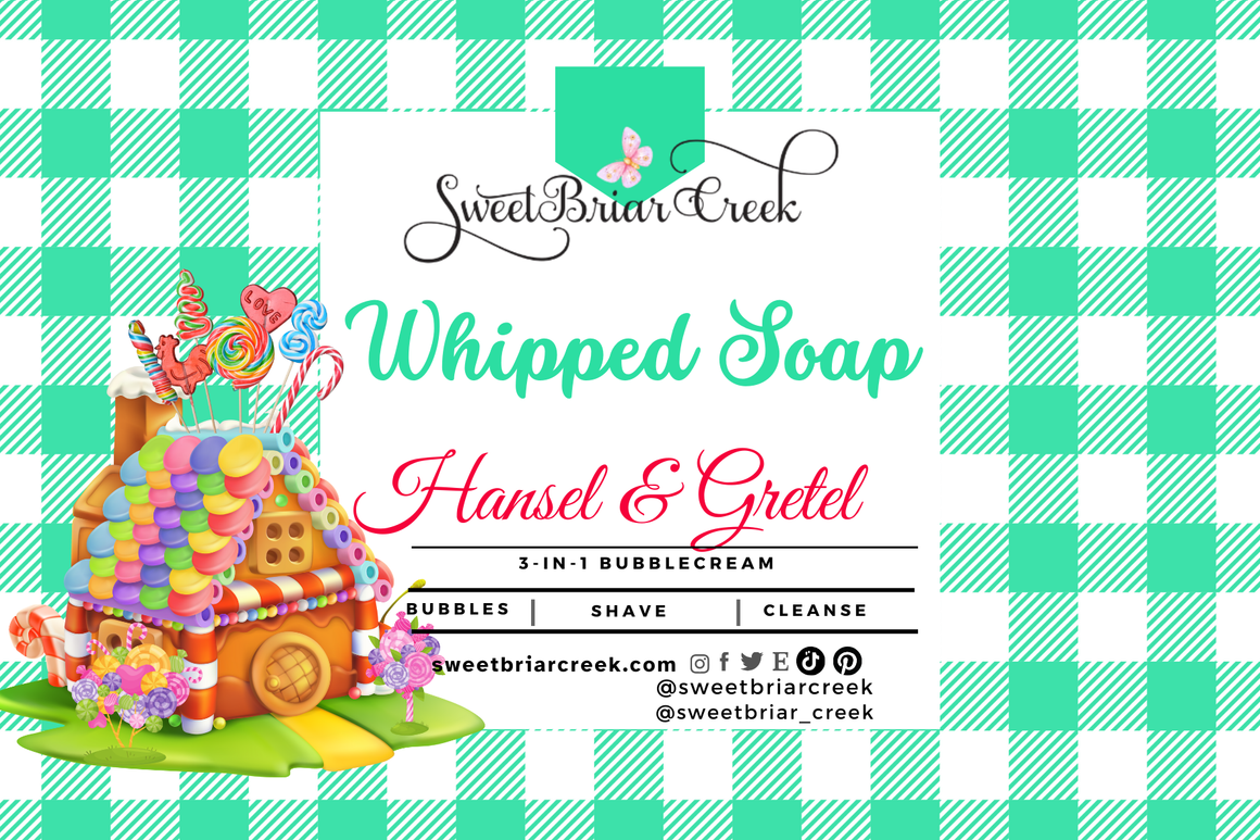 Hansel & Gretels House Whipped Soap & Shaving Cream