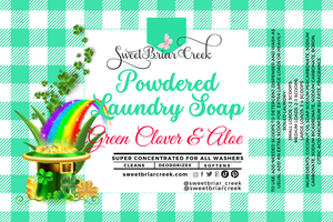 Green Clover & Aloe Powdered Laundry Soap