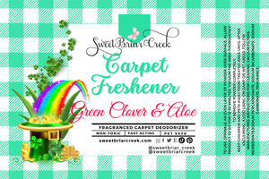 Green Clover & Aloe Carpet Freshener Powder