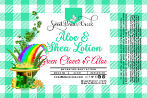 Green Clover & Aloe  Shea & Aloe Body Lotion