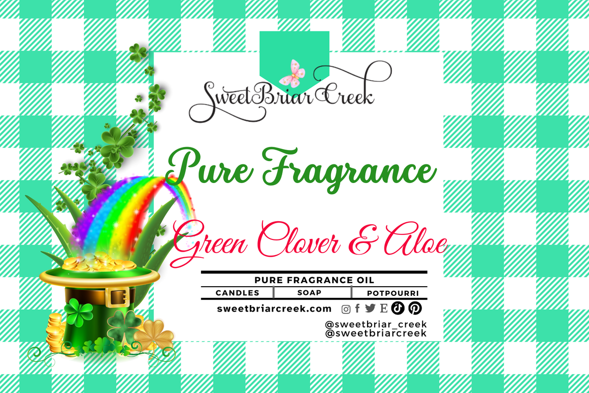 Green Clover & Aloe Pure Fragrance Oil