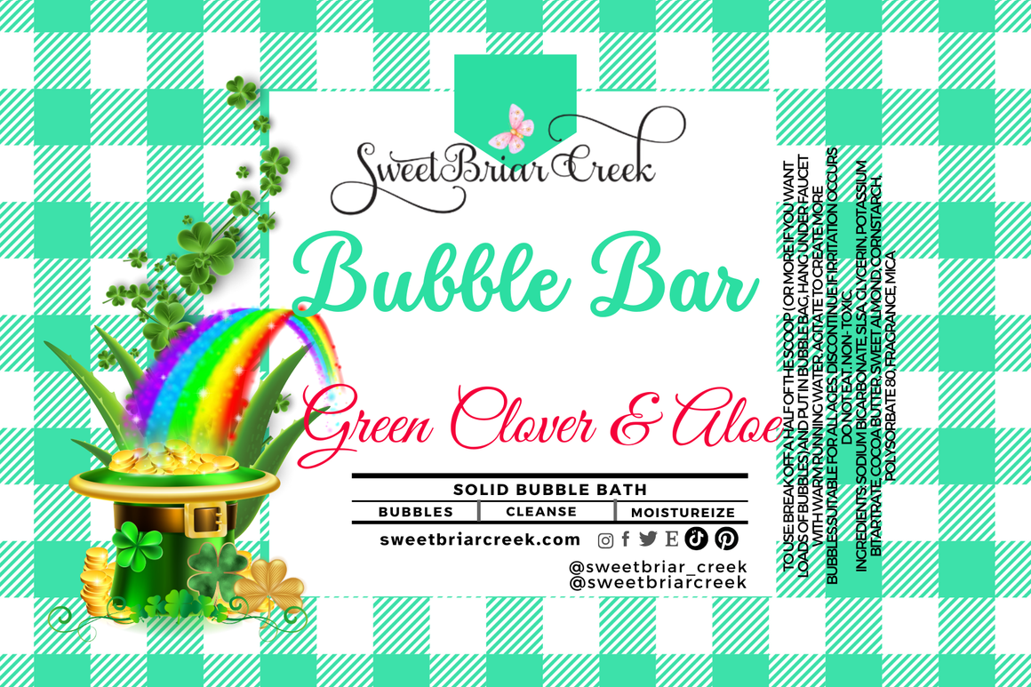 Green Clover & Aloe Bubble Scoop