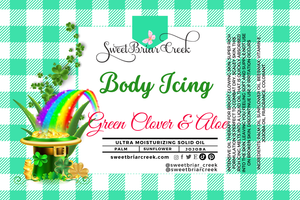 Green Clover & Aloe Body Icing