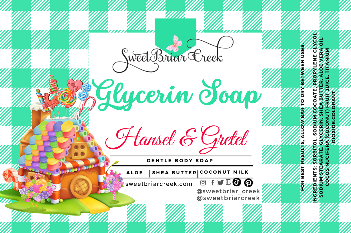 Hansel & Gretels House Glycerin Soap Bar