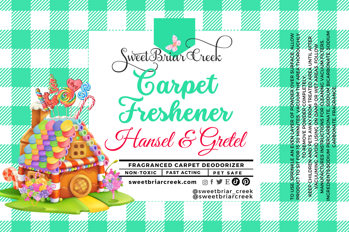 Hansel & Gretel's House Carpet Freshener Powder