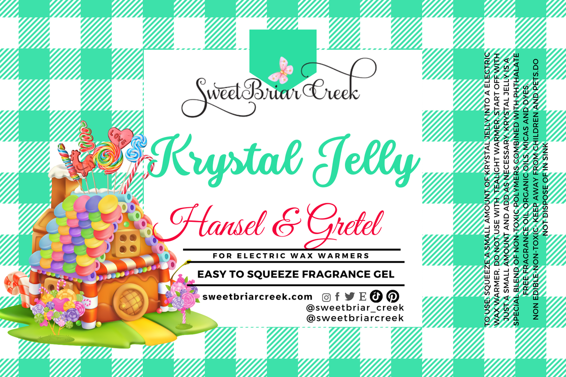Hansel & Gretels House Krystal Jelly Squeeze for wax warmers