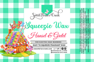 Hansel & Gretels House Squeezie Wax + Scoopable melts for Waxwarmer