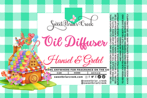 Hansel & Gretels House Hanging Car Diffuser & Refills