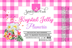 Plumeria Krystal Jelly Squeeze for wax warmers.