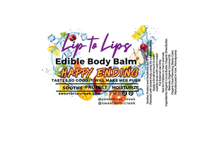 Happy Ending Lip to Lips Edible Body Balm