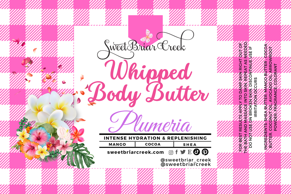 Plumeria Whipped Body Butter