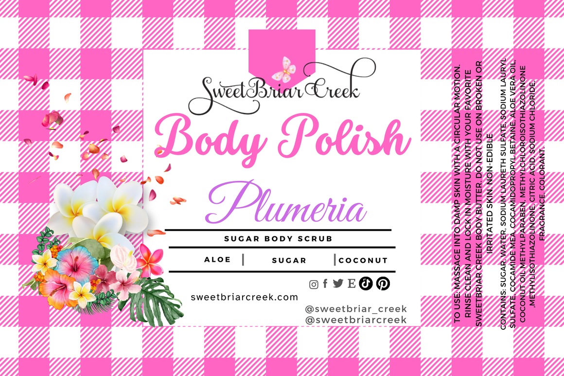 Plumeria Body Polish