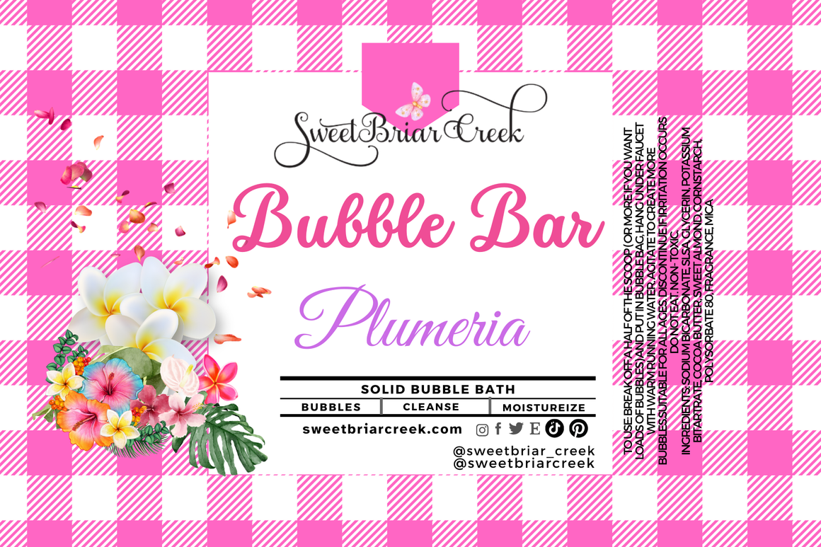Plumeria Bubble Scoop