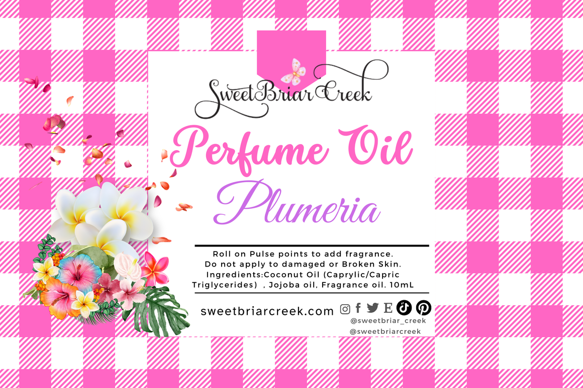 Plumeria Roll on Perfume