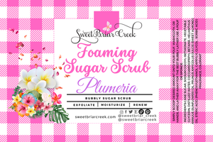 Plumeria Whipped Sugar Scrub