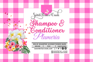 Plumeria Shampoo & Conditioner Bars
