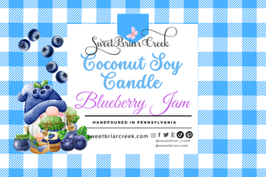 Blueberry Jam Coconut Soy Candle