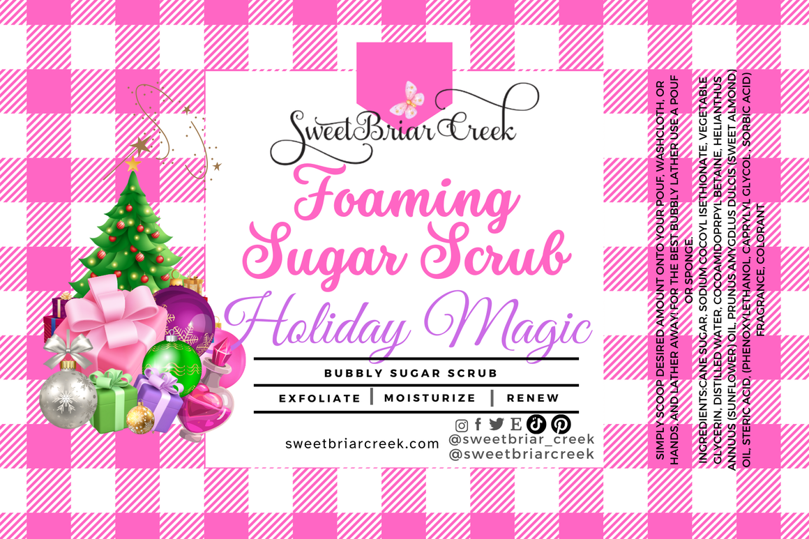Holiday Magic  Whipped Sugar Scrub