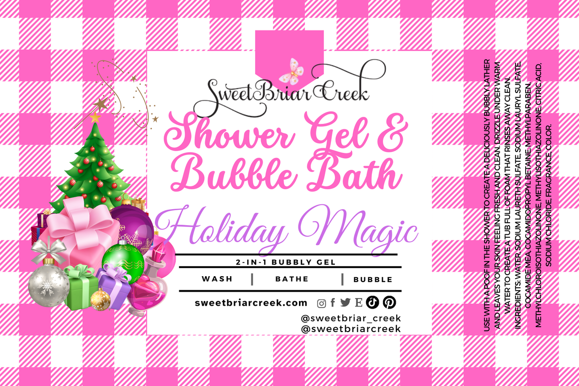Holiday Magic Body Wash + Bubble Bath