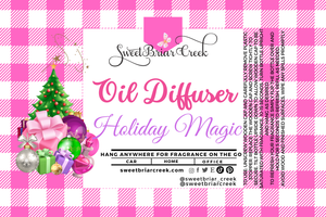 Holiday Magic Hanging Car Diffuser & Refills
