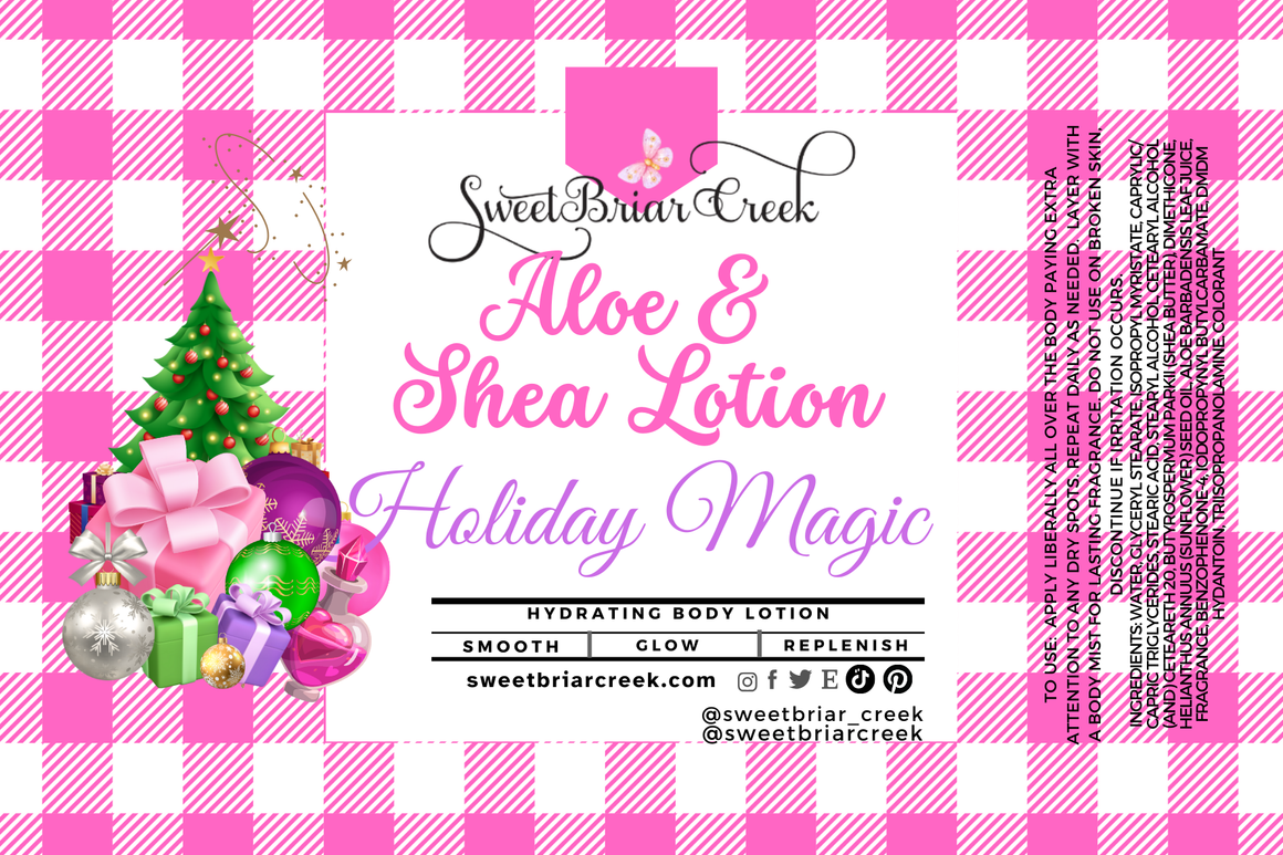 Holiday Magic Shea  & Aloe Body Lotion