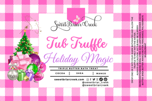 Holiday Magic Bath Butter Tub Truffles
