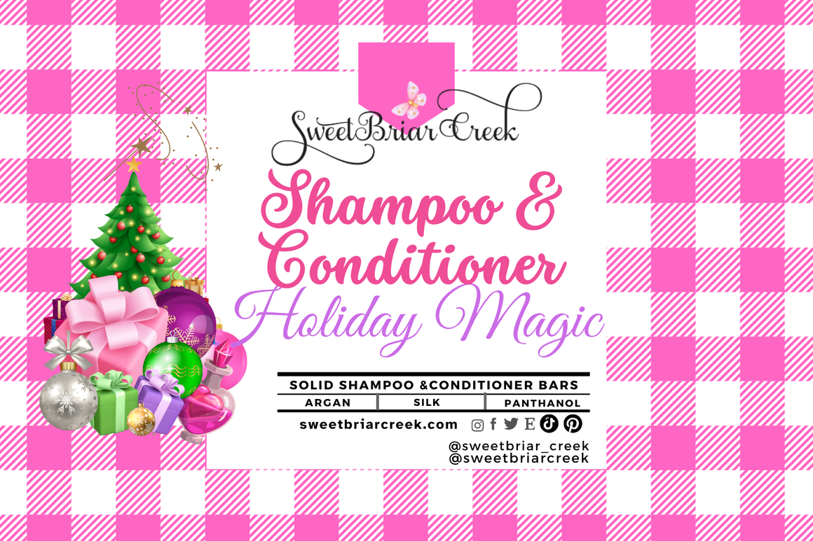 Holiday Magic Shampoo & Conditioner Bars