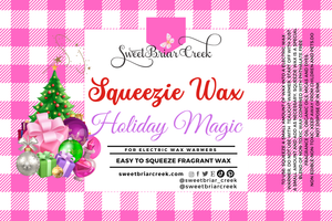 Holiday Magic Squeezie Wax + Scoopable melts for Waxwarmer