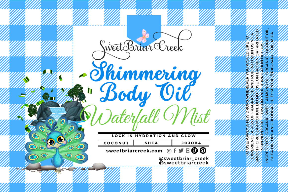 Waterfall Mist Shimmering Body Oil