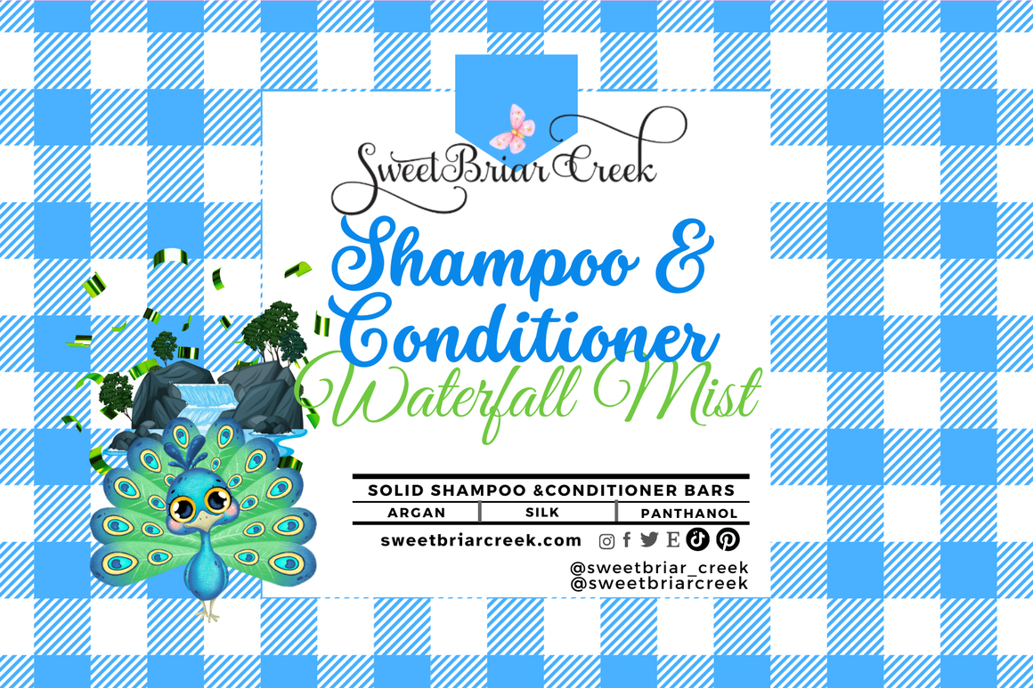 Waterfall Mist Shampoo & Conditioner Bars