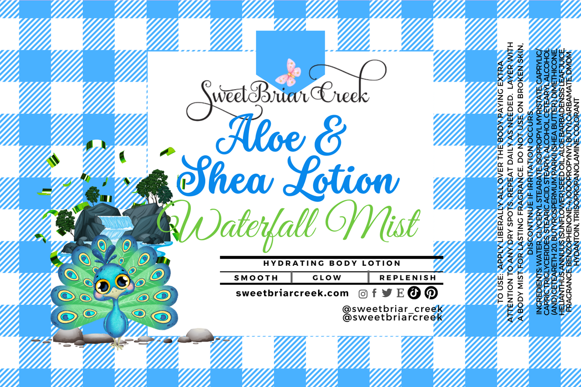 Waterfall Mist Shea & Aloe Body Lotion