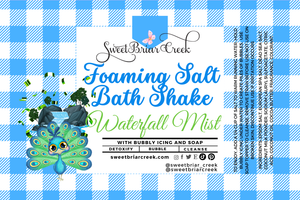 Waterfall Mist Foaming Salt Bath Shake
