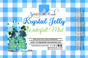 Waterfall Mist Krystal Jelly Squeeze for wax warmers.