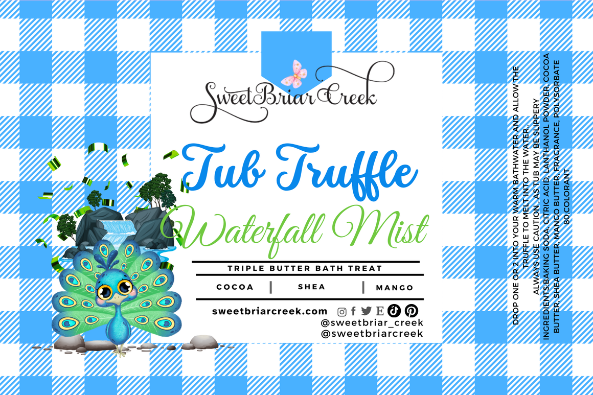 Waterfall Mist Bath Butter Tub Truffles