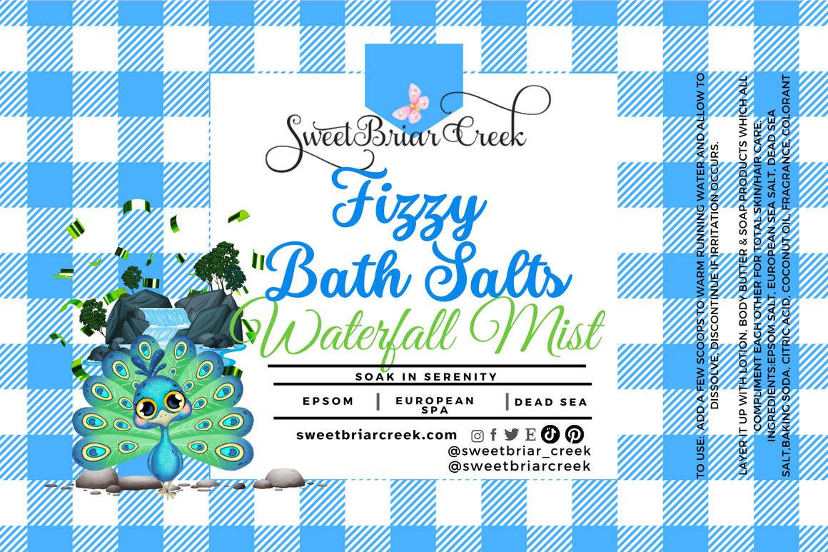 Waterfall Mist Fizzy Bath Salt Soak