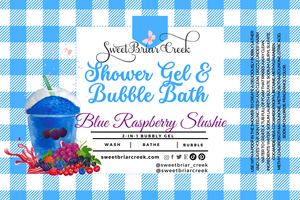 Blue Raspberry Slushie Body Wash + Bubble Bath