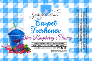 Blue Raspberry Slushie Carpet Freshener Powder