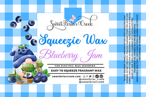 Blueberry Jam Squeezie Wax + Scoopable melts for Waxwarmer