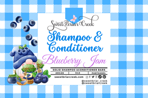 Blueberry Jam Shampoo & Conditioner Bars