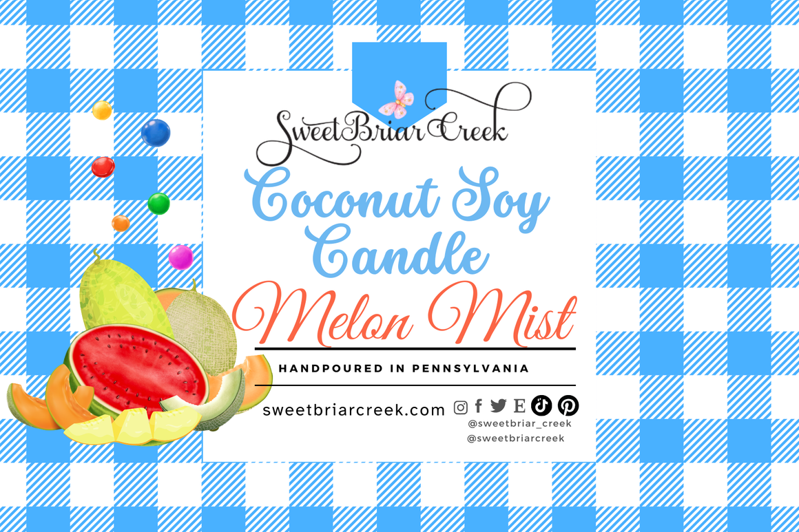 Melon Mist Coconut Soy Candle