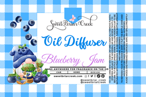 Blueberry Jam Hanging Car Diffuser & Refills