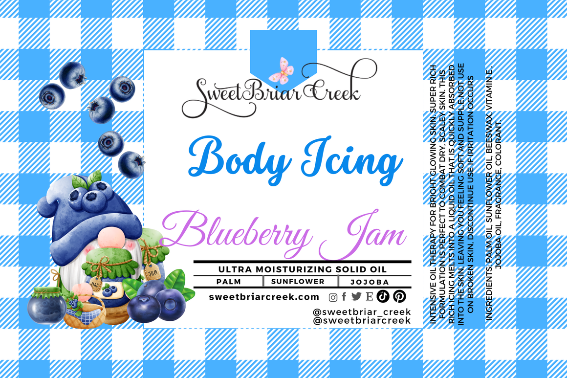 Blueberry Jam Body Icing