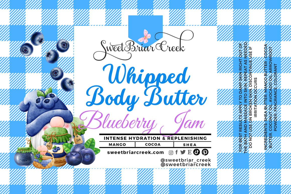 Blueberry Jam Whipped Body Butter