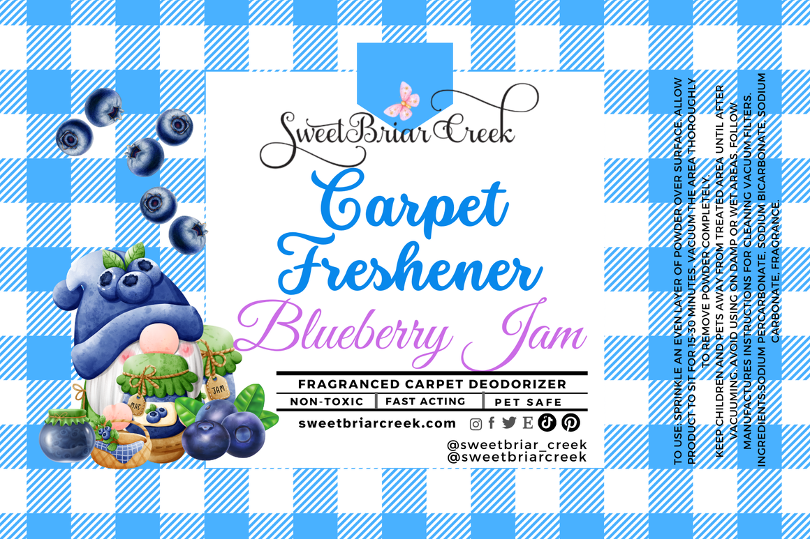 Blueberry Jam Carpet Freshener Powder